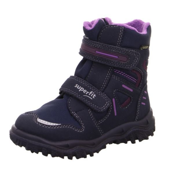 Zimní boty Superfit 0-809080-8200 HUSKY BLAU/LILA