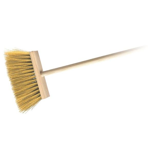 koště zatl.PVC s dřev.holí - paletově