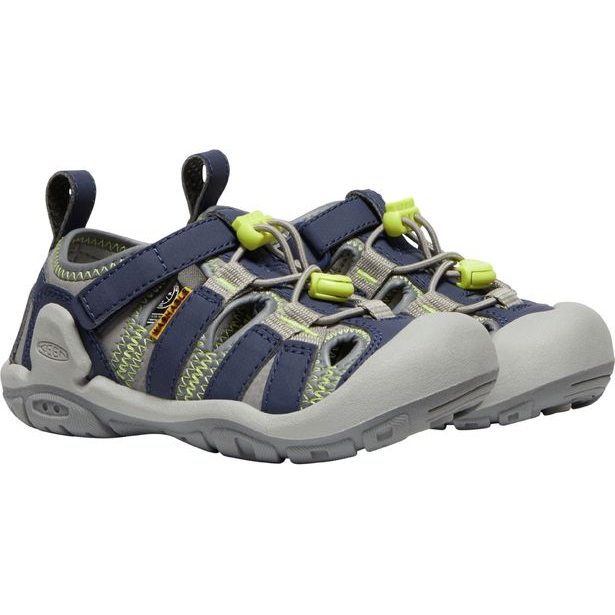 Dětské sandály KEEN KNOTCH CREEK CHILDREN steel grey/blue depths