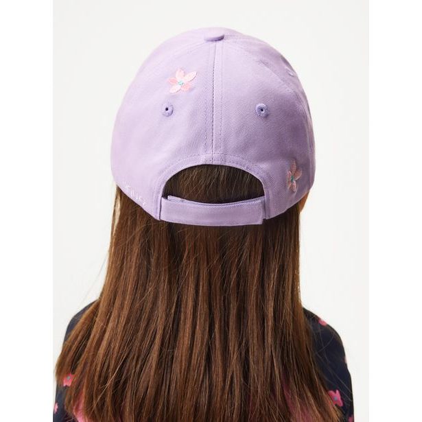 Unuo Dětská kšiltovka, Lila, Květiny