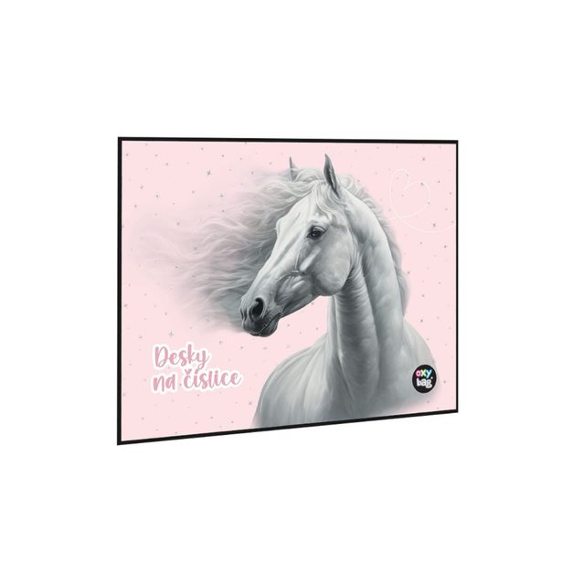 Desky na číslice kůň romantic