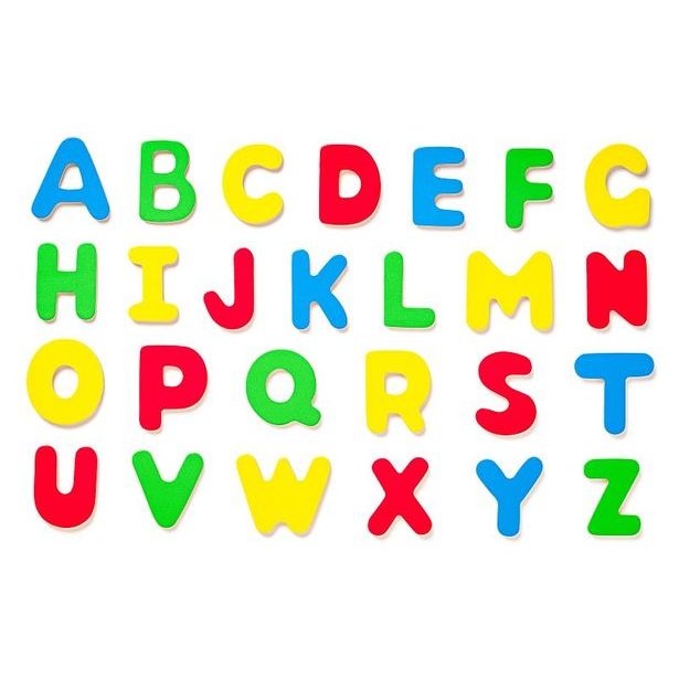 Puzzle na doske "Abeceda"