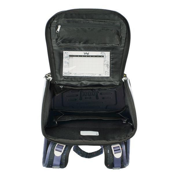 BAAGL SET 3 Zippy plus Pixel Space: aktovka, penál, sáček