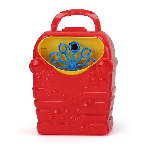 Plastica Bublifuky - výrobník bublin, červený