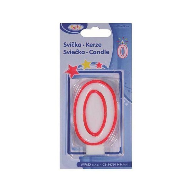 svíčka číslová 0, 75mm, DB