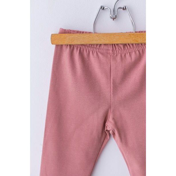 Legíny Lily Grey jednobarevné - dusty rose