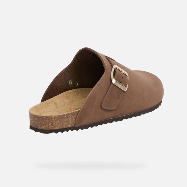 Hnědé dámské sandály Geox Brionia