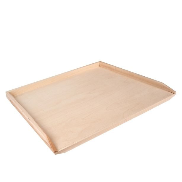 vál 73x52-58cm kuchyňský, 3strany lišty, dřevo