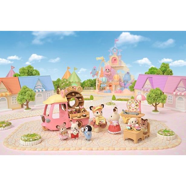 Sylvanian family Pojízdný stánek s Donuty