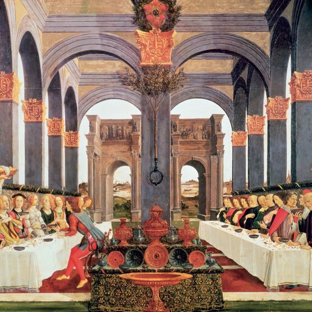 NOTIQUE Poznámkový kalendář Sandro Botticelli 2027, 30 x 30 cm