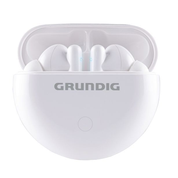 GRUNDIG Bezdrátová bluetooth sluchátka GRUNDIG 350mAh bílá ED-242659