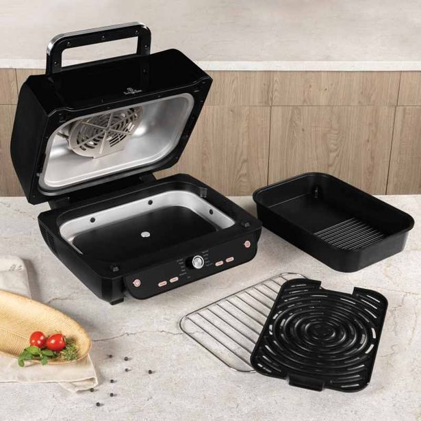 BERLINGERHAUS Horkovzdušná multifunkční trouba 12 v 1 Black Rose Collection BH-9668