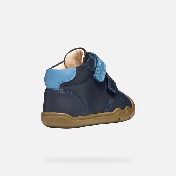 Chlapci první kroky Geox Steppieup Tmavě modrá