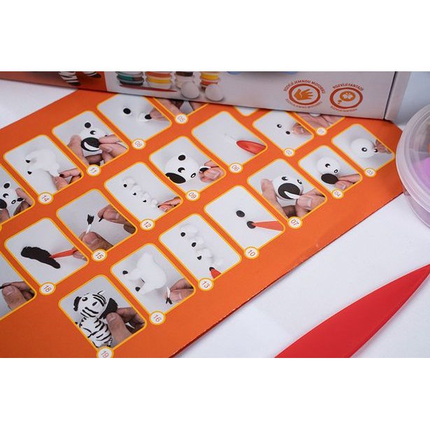 MODELO Samotvrdnoucí hmota divoká zvířata