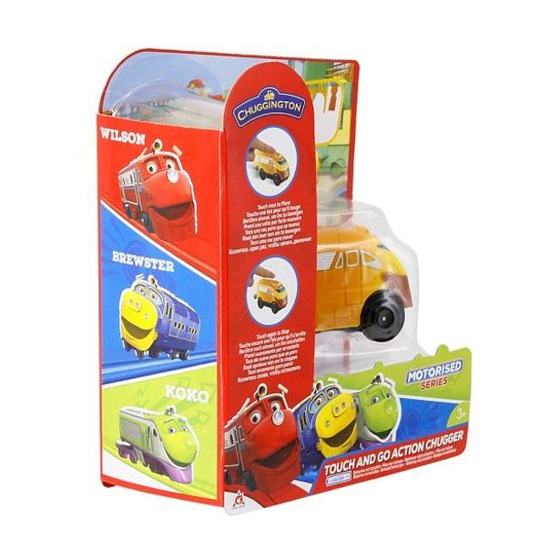 Chuggington Veselé vláčky Touch&amp;Go Super Ciuchcia