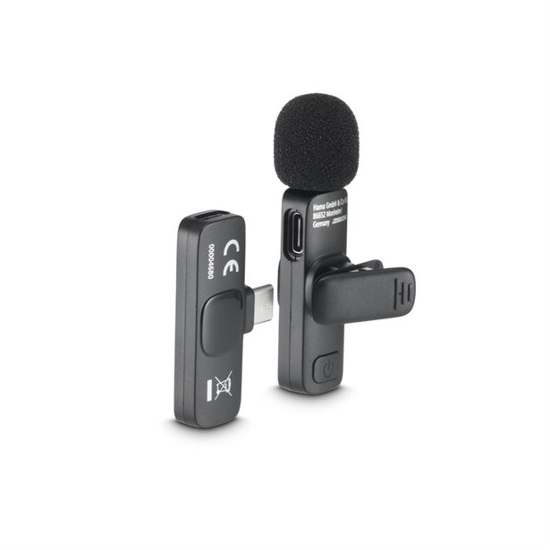 Hama bezdrátový klopový mikrofon Lavalier Smart Wireless