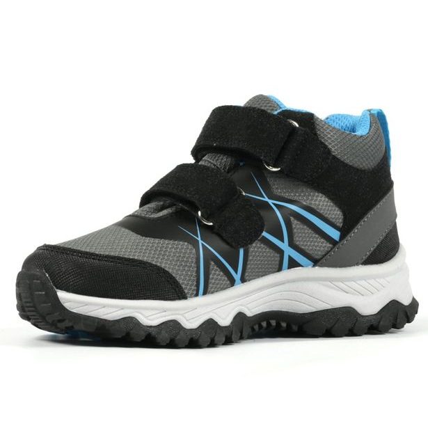 Celoroční dětská obuv Richter s membránou - ash/black/pool