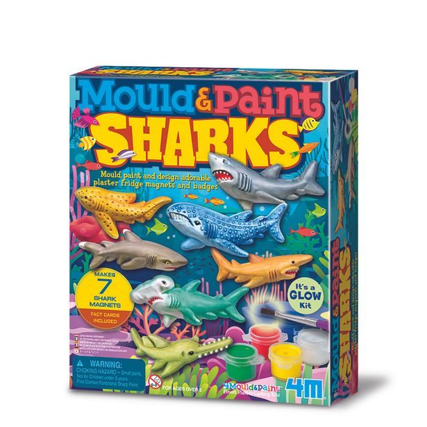 Výroba&malování - žraloci