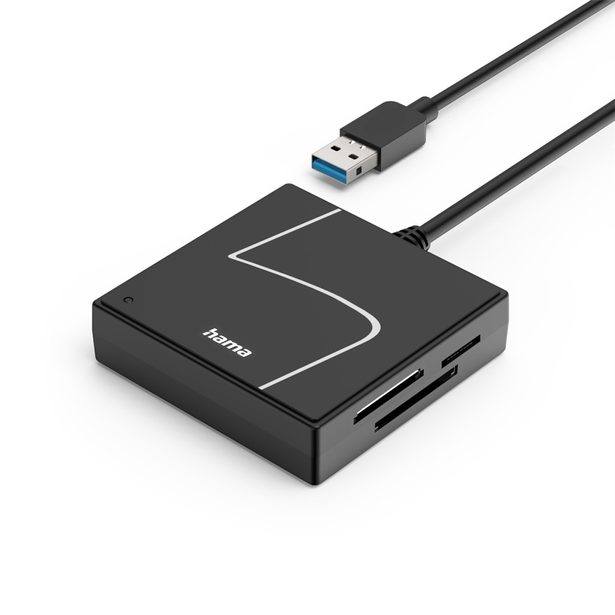 Hama čtečka karet USB 3.2 Gen1, USB-A, USB-C adaptér, SD/CF/MS