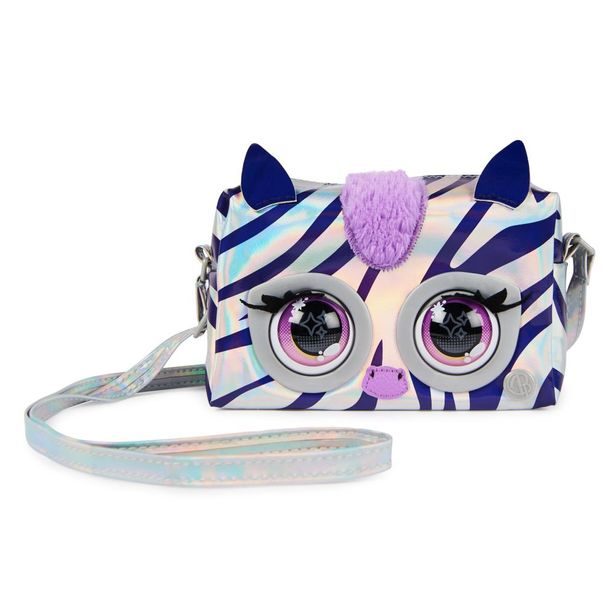 PURSE PETS METALICKÁ INTERAKTIVNÍ KABLEKA ZEBRA