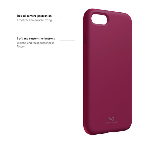 White Diamonds Urban Case, kryt pro Apple iPhone 7/8/SE 2020/SE 2022, fuchsiový