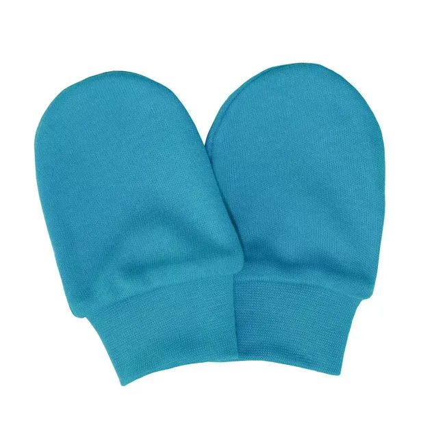 Dětské rukavice bavlněné jednobarevné bílé