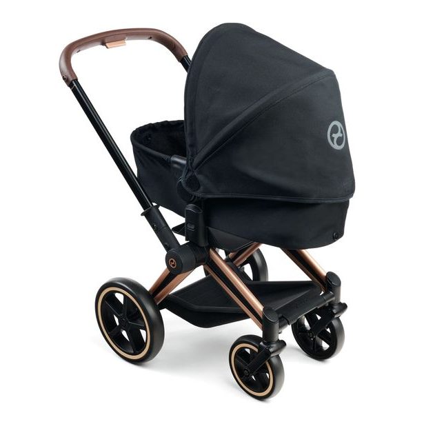Kočárek Cybex Black 3 v1 pro panenky 36-42 cm