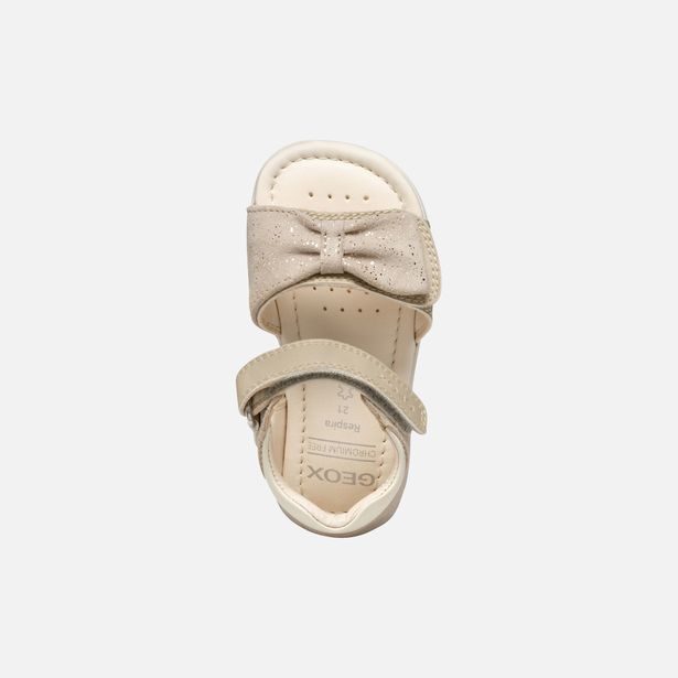 Béžové dívčí sandály Geox Sandal Alul
