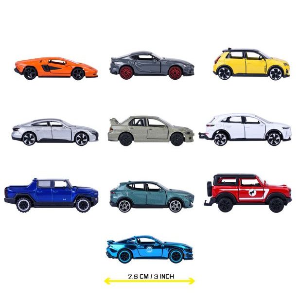 Showroom Autíčko Premium, 18 druhů