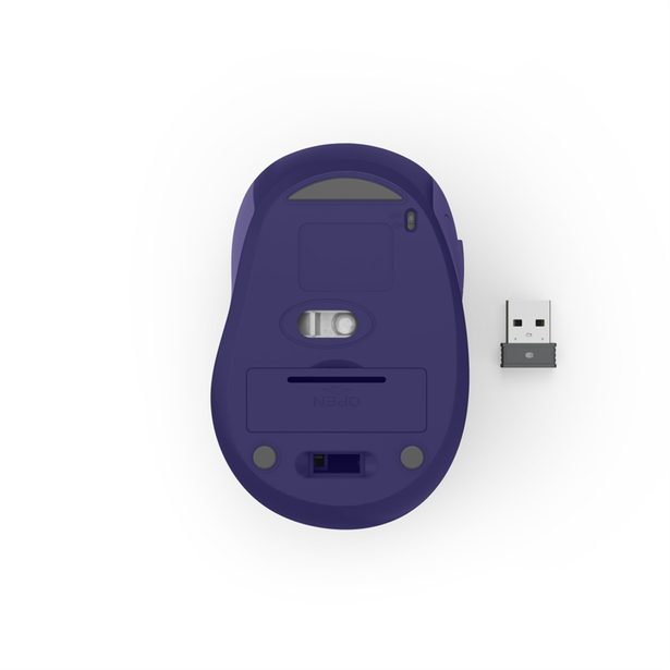 Hama bezdrátová optická myš WM-400, tichá, modrá