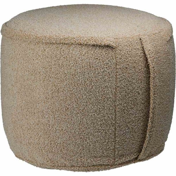 H & S COLLECTION Nafukovací taburet béžová KO-170495400bezo