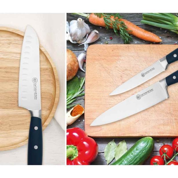 CS SOLINGEN Sada kuchyňských nožů v bloku 6ks KAMEN CS-091170