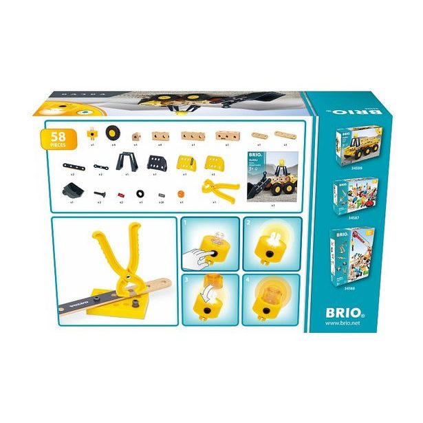 BRIO Builder - Kolový nakladač Volvo, limitovaná edice