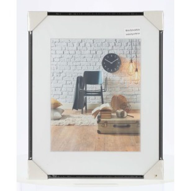 Hama rámeček plastový SEVILLA, černá, 40x50 cm, průhledný plast