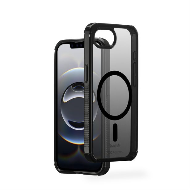 Hama Extreme Protect, kryt pro Apple iPhone 16e, magnetický, D3O®, černý