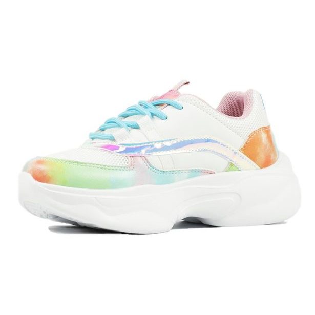 Dětské tenisky FUNKY CHUNKY Richter - Fuchsia/white/multi