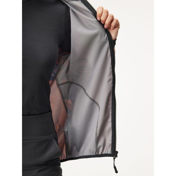 Unuo, Dámská softshellová bunda bez zateplení pružná Basic, Meruňková, Fantazie