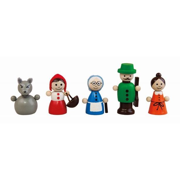 Červená Karkulka divadlo magnetické