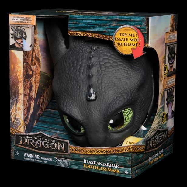 JAK VYCVIČIT DRAKA MASKA BEZZUBKY SE ZVUKY A SVĚTLY