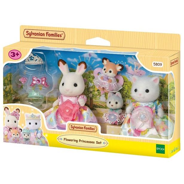 Sylvanian family Rodina květinové princezny