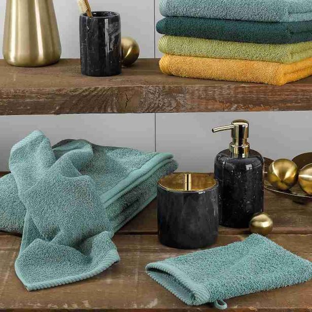 KELA Ručník Ladessa 100% bavlna zelená 30x50cm KL-23273