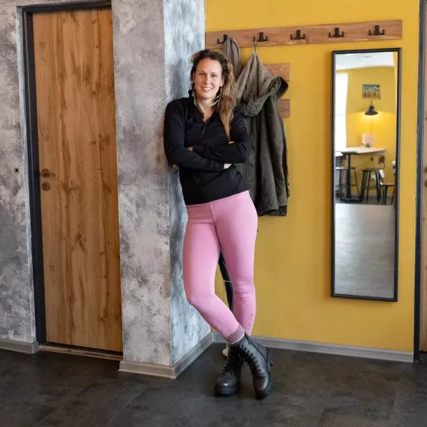 ESITO Dámské zateplené legíny Warmkeeper Cyclamen pink