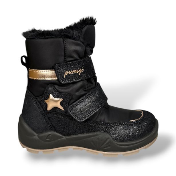 Dívčí zimní boty Primigi GORE-TEX – Black star