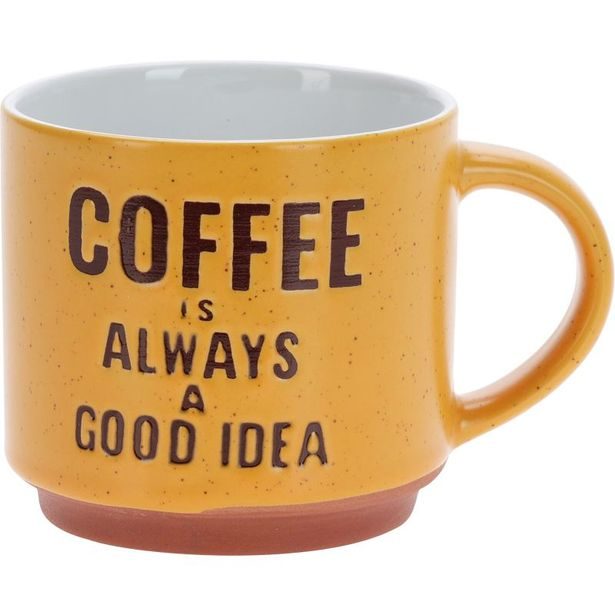 SIAKI Sada barevných hrníčků na kávu 260 ml s dekorem 6 ks KO-Q80000970