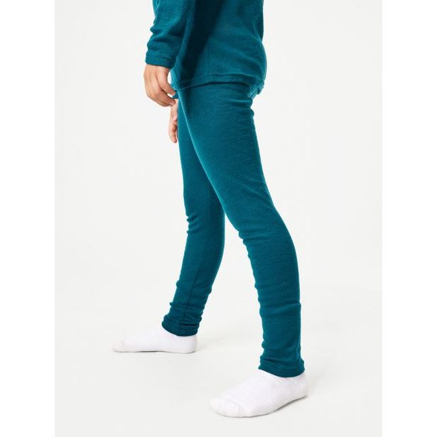 Unuo Dětské merino legíny, Petrolejová