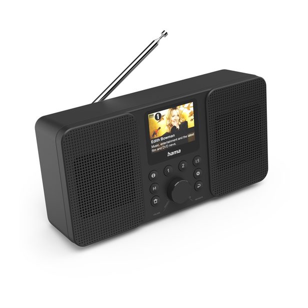 Hama digitální a internetové rádio DIR10, DAB+/FM/Bluetooth, App ovládání