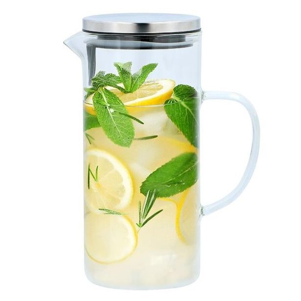 ALPINA Skleněný džbán s víčkem 1,3 l ED-214980