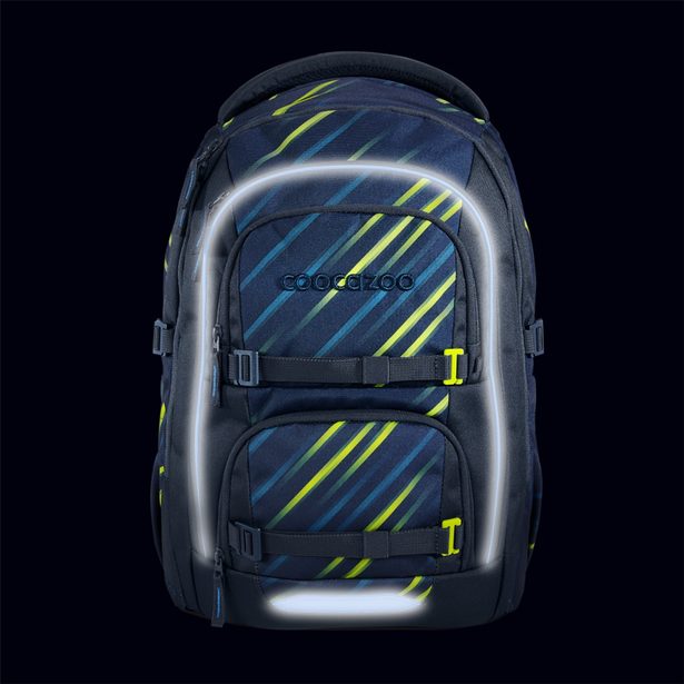 Školní batoh coocazoo PORTER, Fast Lime, AGR certifikát