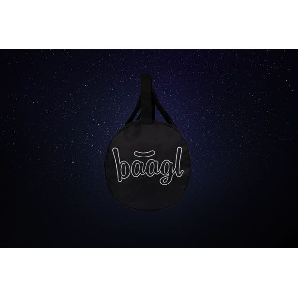 BAAGL Sportovní taška Hoop Uni černá