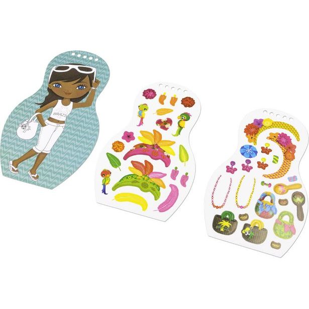 Oblékáme brazilské panenky - ISABELA Baagl